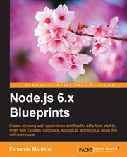 Node.js 6.x Blueprints cover image