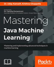 Mastering Java Machine Learning cover image