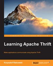 Learning Apache Thrift cover image