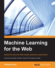 Machine Learning for the Web cover image