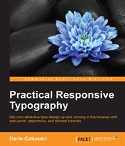 PRACTICAL RESPONSIVE TYPOGRAPHY cover image
