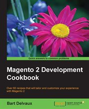 Magento 2 Development Cookbook cover image