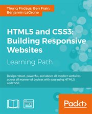 HTML5 and CSS3: Building Responsive Websites cover image