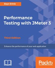 Performance Testing With JMeter 3 cover image