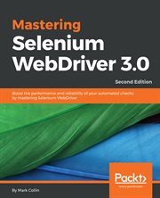 Mastering Selenium Webdriver 3.0 cover image