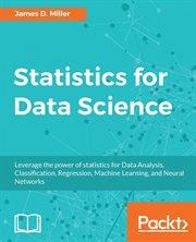 Statistics for Data Science cover image