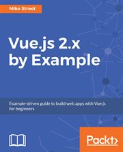 Vue.js 2.x by Example cover image