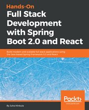 Hands-on Full Stack Development With Spring Boot 2.0 and React cover image