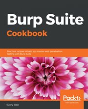 Burp Suite Cookbook cover image
