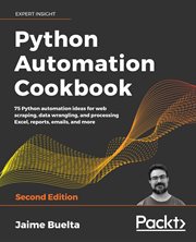 Python Automation Cookbook cover image