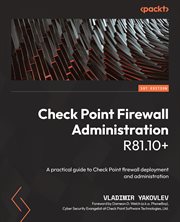 Check Point Firewall Administration R81.10+ cover image
