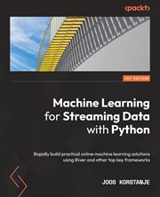Machine Learning for Streaming Data With Python cover image