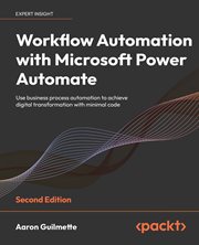 Workflow Automation With Microsoft Power Automate cover image