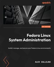 Fedora Linux System Administration cover image