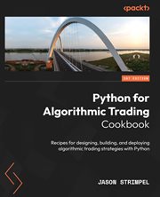 Python for Algorithmic Trading Cookbook cover image