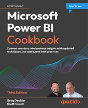 Microsoft Power Bi Cookbook cover image