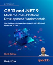 C# 13 and .Net 9 - Modern Cross-Platform Development Fundamentals cover image
