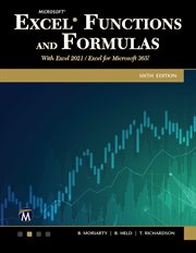 Microsoft Excel Functions and Formulas cover image