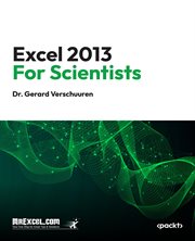 Excel 2013 for Scientists cover image