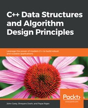 C++ Data Structures and Algorithm Design Principles cover image