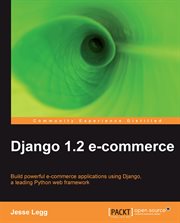 Django 1.2 e-commerce cover image