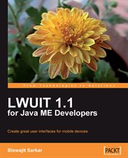 LWUIT 1.1 for Java ME Developers cover image