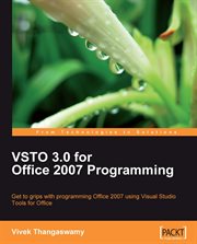 VSTO 3.0 for Office 2007 Programming cover image