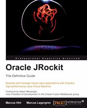 Oracle Jrockit: The Definitive Guide cover image