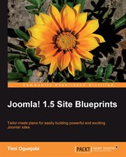 Joomla! 1.5 Site Blueprints cover image