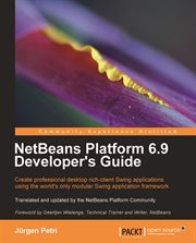 NetBeans Platform 6.9 Developer's Guide cover image