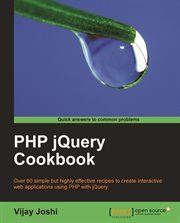 PHP JQUERY COOKBOOK cover image