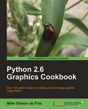 Python 2.6 Graphics Cookbook cover image
