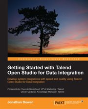 Getting Started With Talend Open Studio for Data Integration cover image