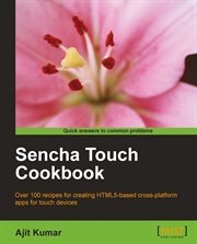 Sencha Touch Cookbook cover image