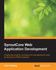 Sproutcore Web Application Development cover image