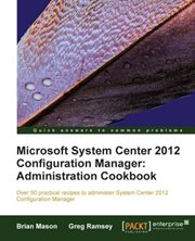 Microsoft System Center 2012 Configuration Manager cover image