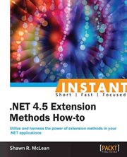 Instant .NET 4.5 Extension Methods How-to cover image