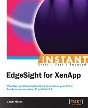 EdgeSight for XenApp cover image