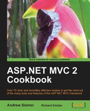 ASP.NET MVC 2 Cookbook cover image