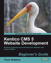 Kentico CMS 5 Website Development cover image
