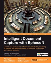 Intelligent Document Capture With Ephesoft cover image