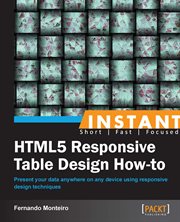 HTML5 Responsive Table Design How-to cover image