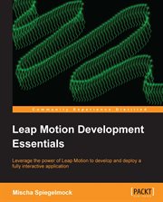 Leap Motion Development Essentials cover image