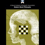 A Macat analysis of G.E.M. Anscome's Modern moral philosophy cover image