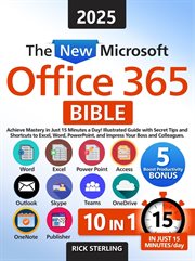 The New Microsoft Office 365 Bible cover image