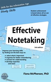 Effective notetaking : strategies to help you study effectively cover image