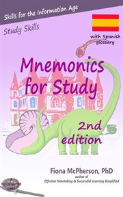 Mnemonics for study : with English-Spanish glossary cover image