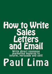 How to write sales letters and email cover image