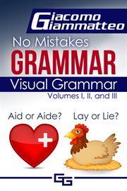 No mistakes grammar, volumes i, ii, and iii visual grammar cover image