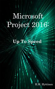 Microsoft project 2016: up to speed cover image